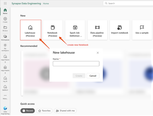 Microsoft Fabric: Um tutorial para iniciantes — Passo-a-passo Lakehouse (imagem 2 de 5)