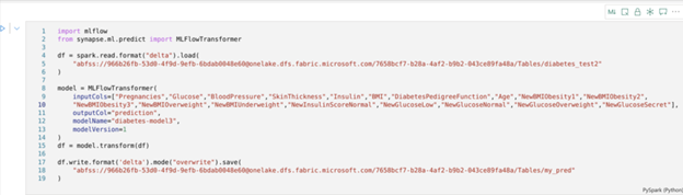 Microsoft Fabric: Um tutorial para iniciantes — Passo-a-passo aprendizado de máquina (imagem 4 de 5)